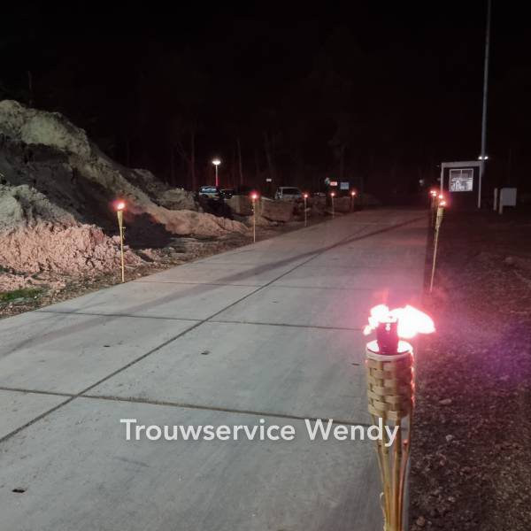 "Locatie Aankleding - Fakkels" - Afbeelding 3