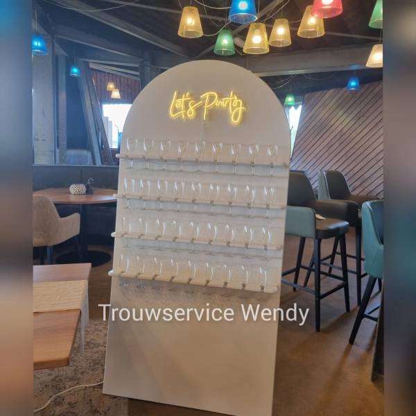 "Champagne Wall"