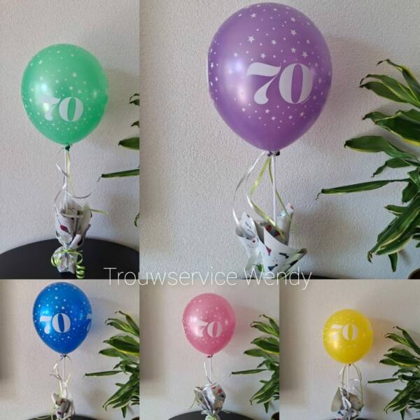 "Tafelballon met Cijfer" - Afbeelding 6