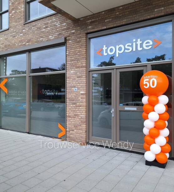 "Gepersonaliseerde Ballonnenpilaar"