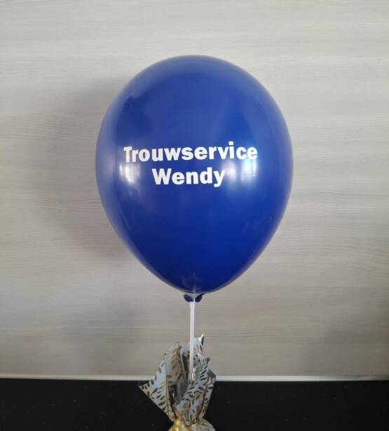 "Gepersonaliseerde Tafelballon"