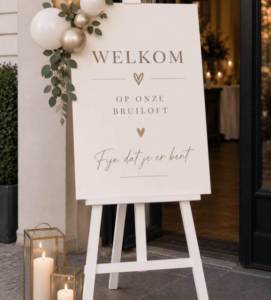 "Welkomstbord Upgrade"