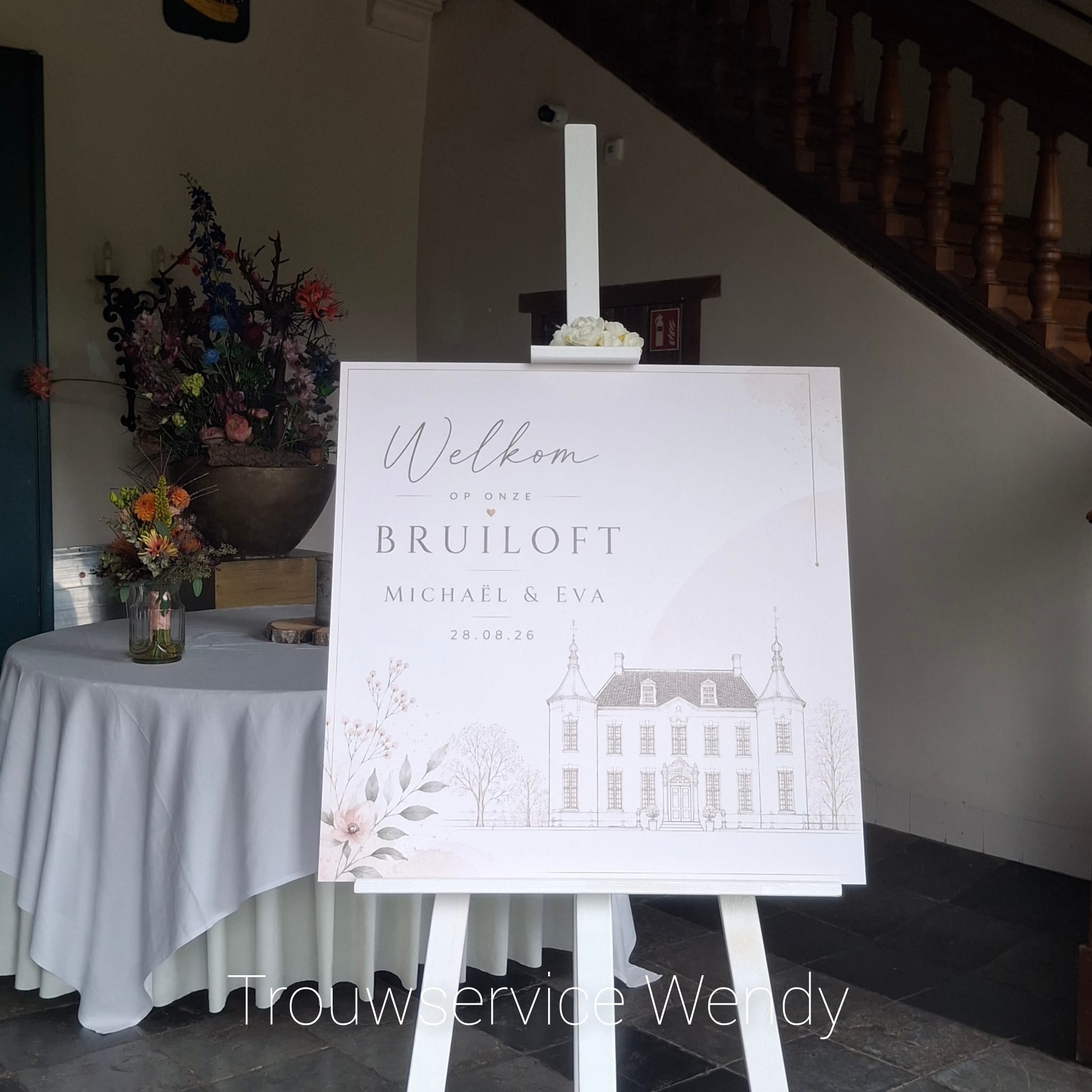 "Welkomstbord Los"